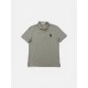 U.S. Polo Assn. Γκρι Ανδρική Μπλούζα Polo με Κεντημένο Logo